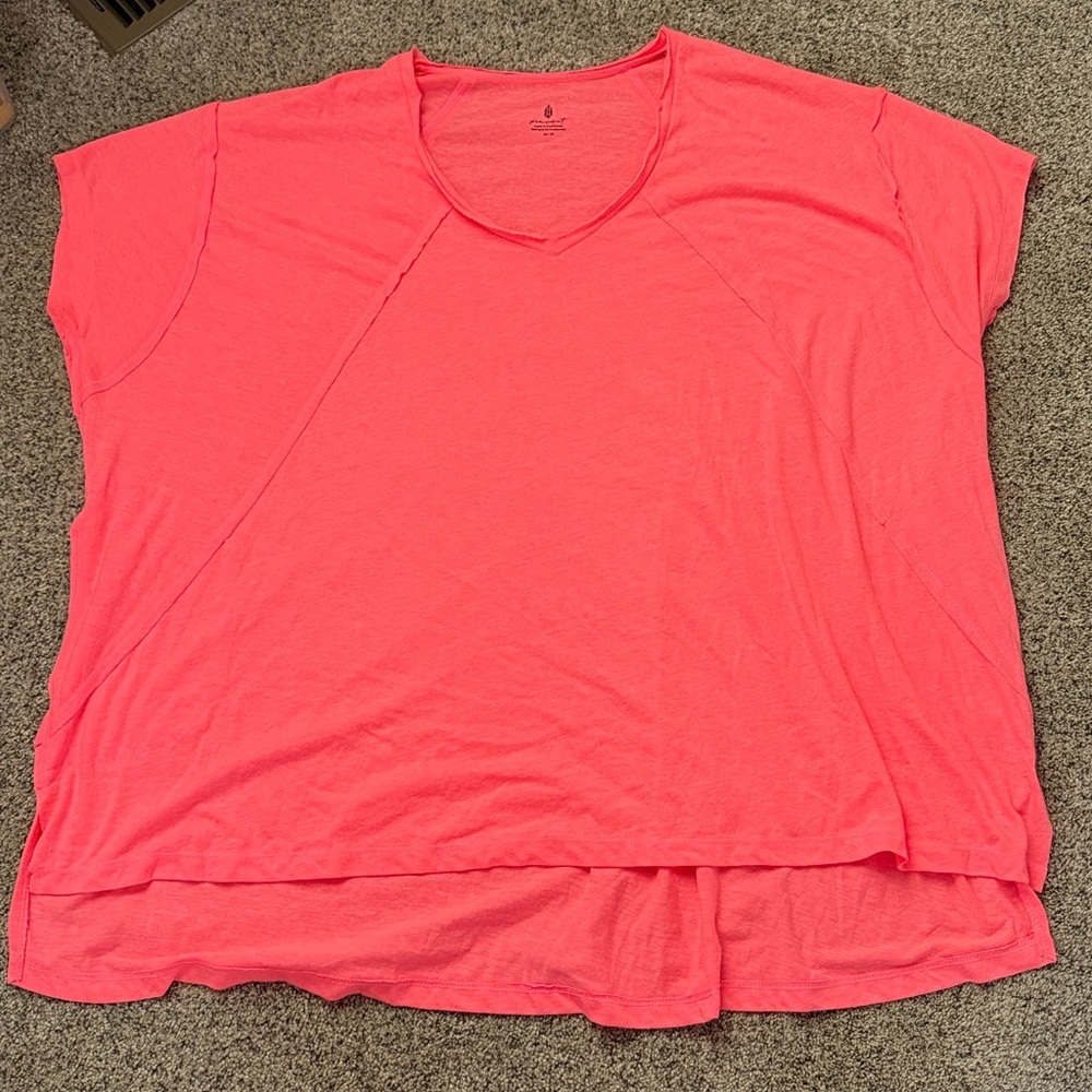 Free people movement oversized shirt size XS